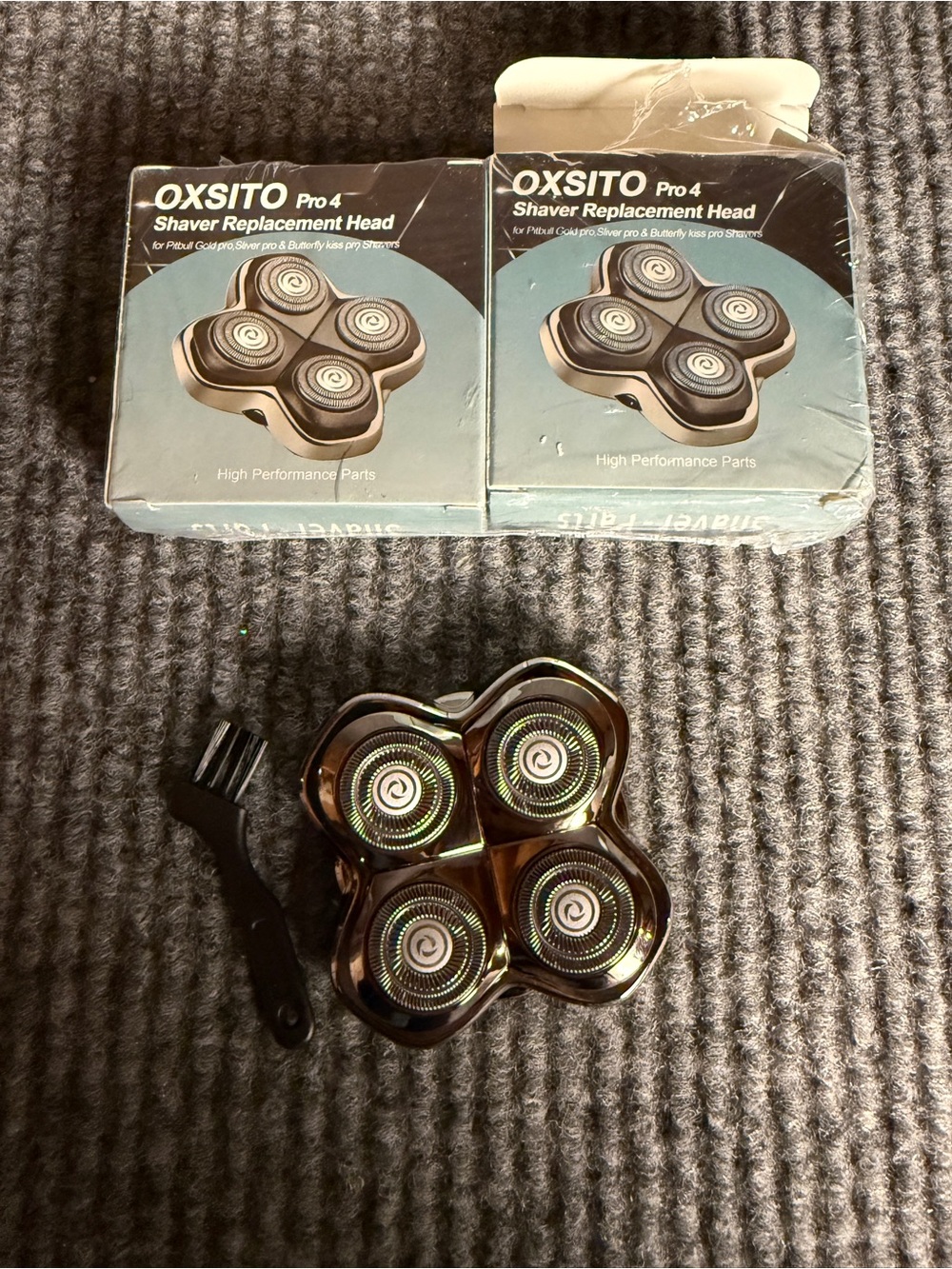 OXSITO Pro 4 Shaver Replacement Heads (2-Pack) NIB